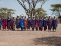 Masajer i en masajby Tanzania