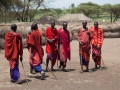Masajer i en masajby Tanzania