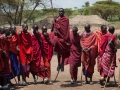 Masajer i en masajby Tanzania