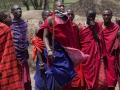 Masajer i en masajby Tanzania