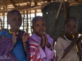 Masajbarn i en masajskola i Tanzania
