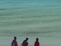 massajer på en strand på Zanzibar