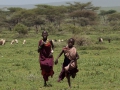 Masajbarn från tanzania