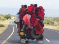 Tanzania landsbygd bilflak masajer