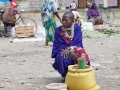 Marknad i Dar es Salaam Tanzania